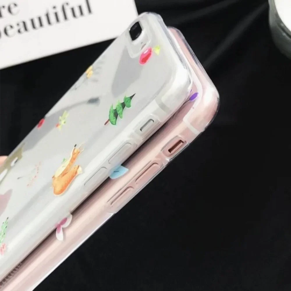 [❤️️SALE] NEW iPhone X / XS Flower Cute Transparent case